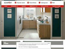 Tablet Screenshot of grootebroek.schmidt-keukens.com